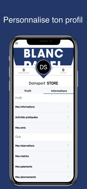 MONT BLANC PADEL screenshot 4