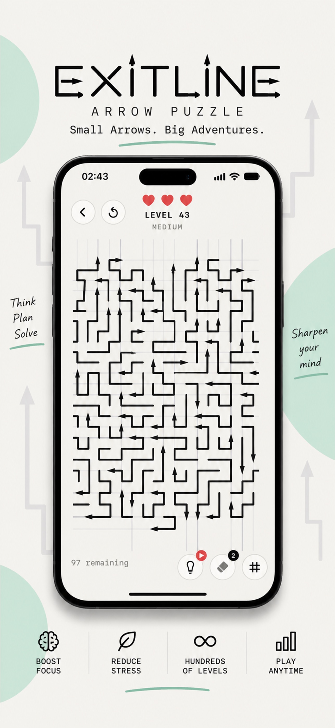 Screenshot 3 of ExitLine: Line Out Puzzle