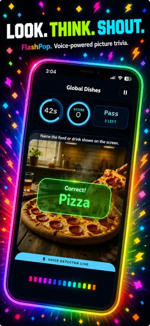 FlashPop Visual Trivia screenshot 1