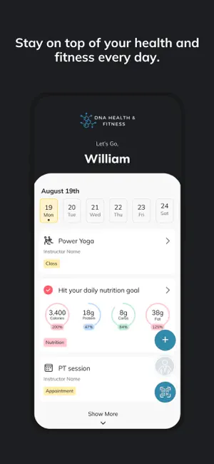 DNA Health and Fitness screenshot 2