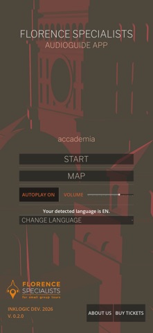 Audioguide Florence screenshot