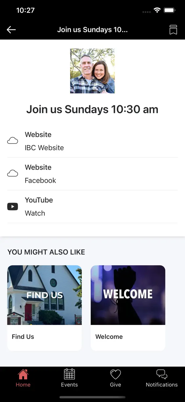 Screenshot #2 pour IBC_Inspiration Bible Church
