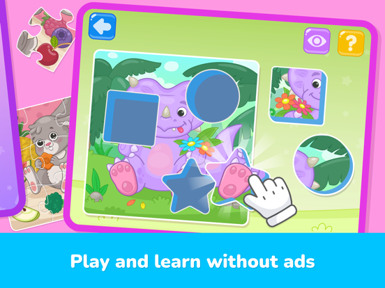 Kids Puzzle Games 2＋ Year Olds iPad screenshot 5 - Education app
