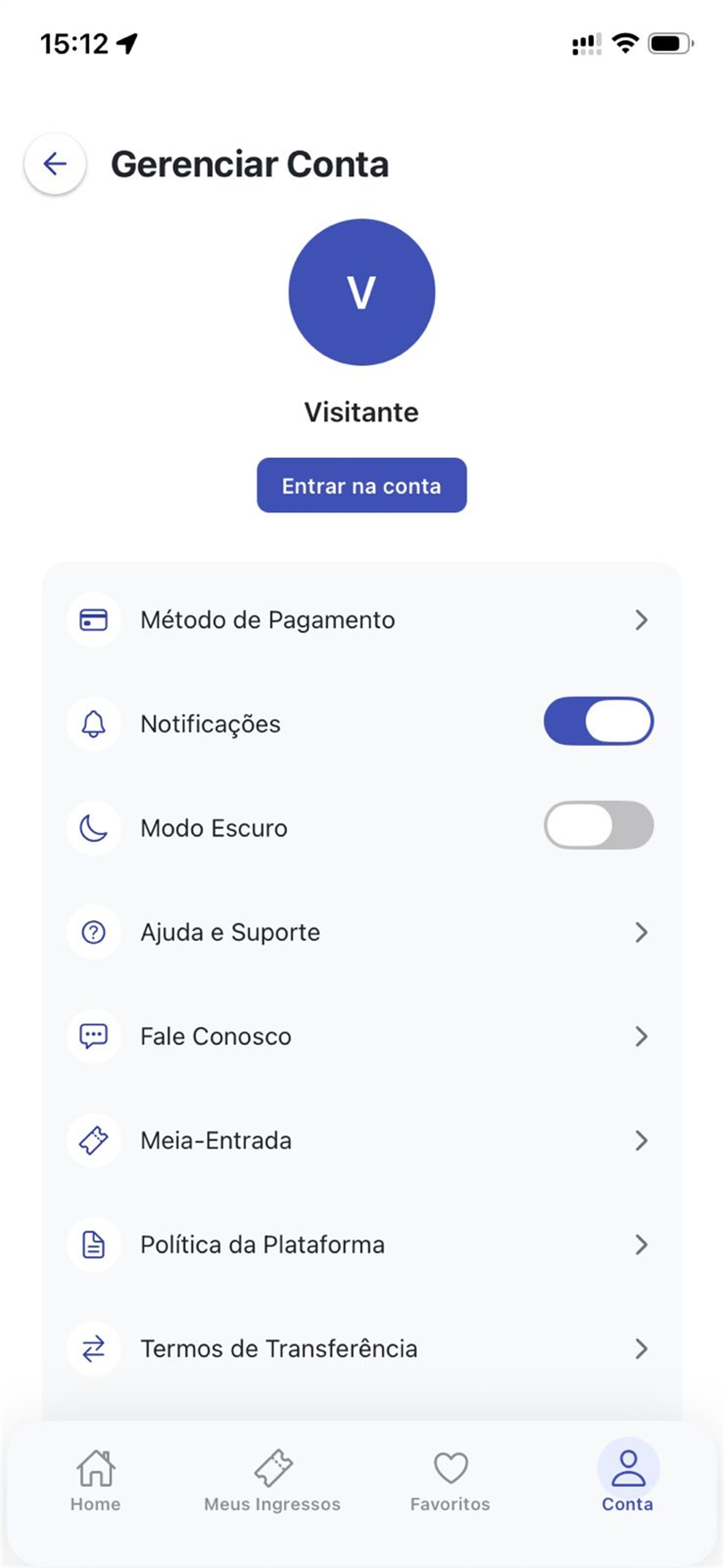 Agora Ingressos screenshot 7