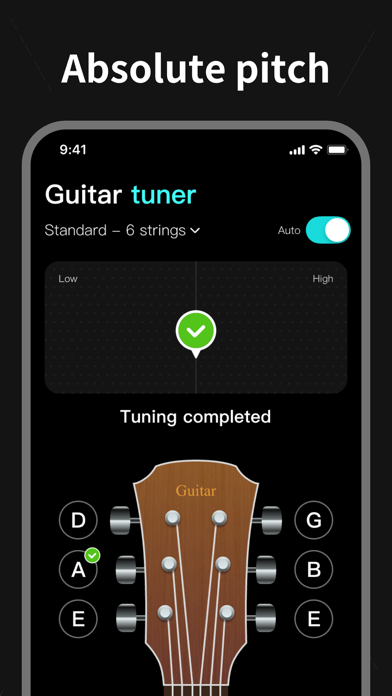 Tuner-Guitar&Ukulele&Bass Screenshot