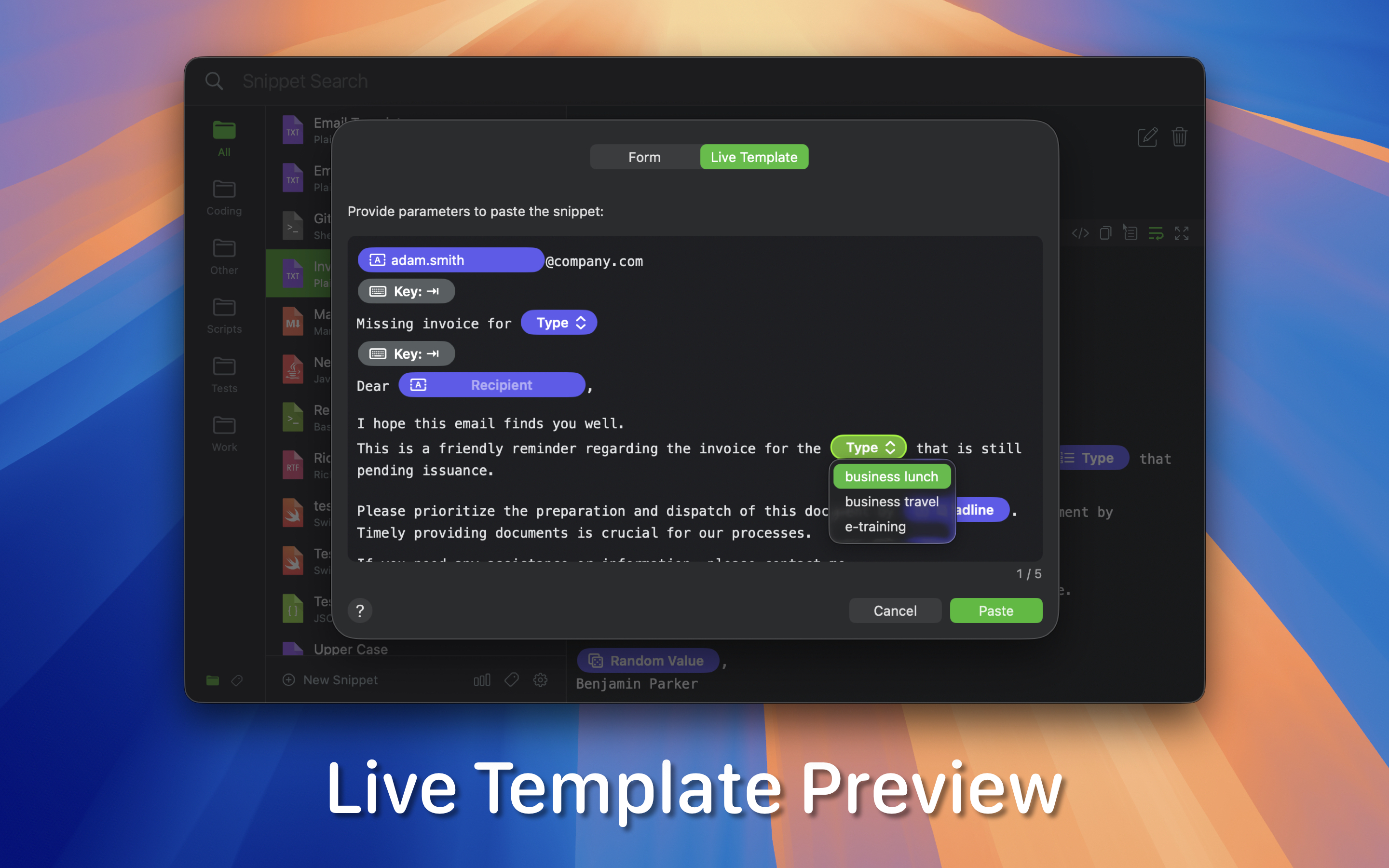 Snippety - Snippets Manager screenshot 15