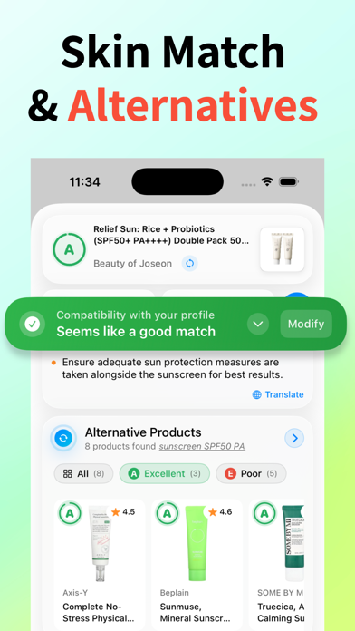 Food Scan – Slim & Recipes iPhone screenshot 6 - Food & Drink app