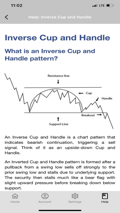 AI Chart Pattern Scanner Screenshot