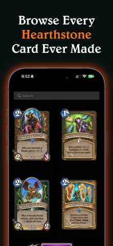 FindStone - Hearthstone Cards app screenshot 2