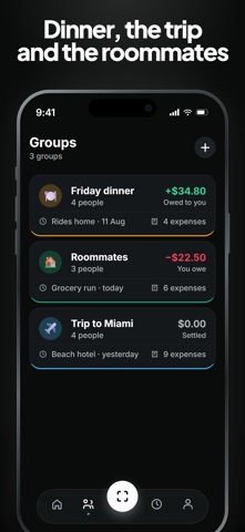 Krumbs: Split Bills & Expenses Screenshot 6 of 8