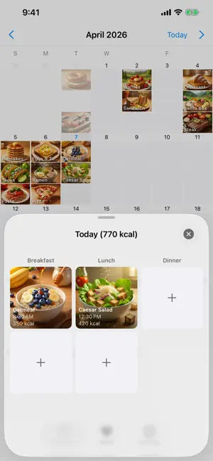 Food_Diary screenshot 2