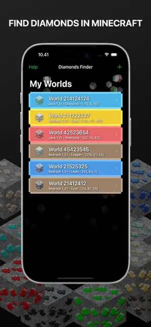 Diamonds Finder For Minecraft screenshot 1