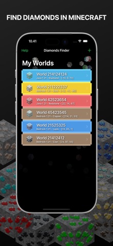 Diamonds Finder For Minecraft screenshot