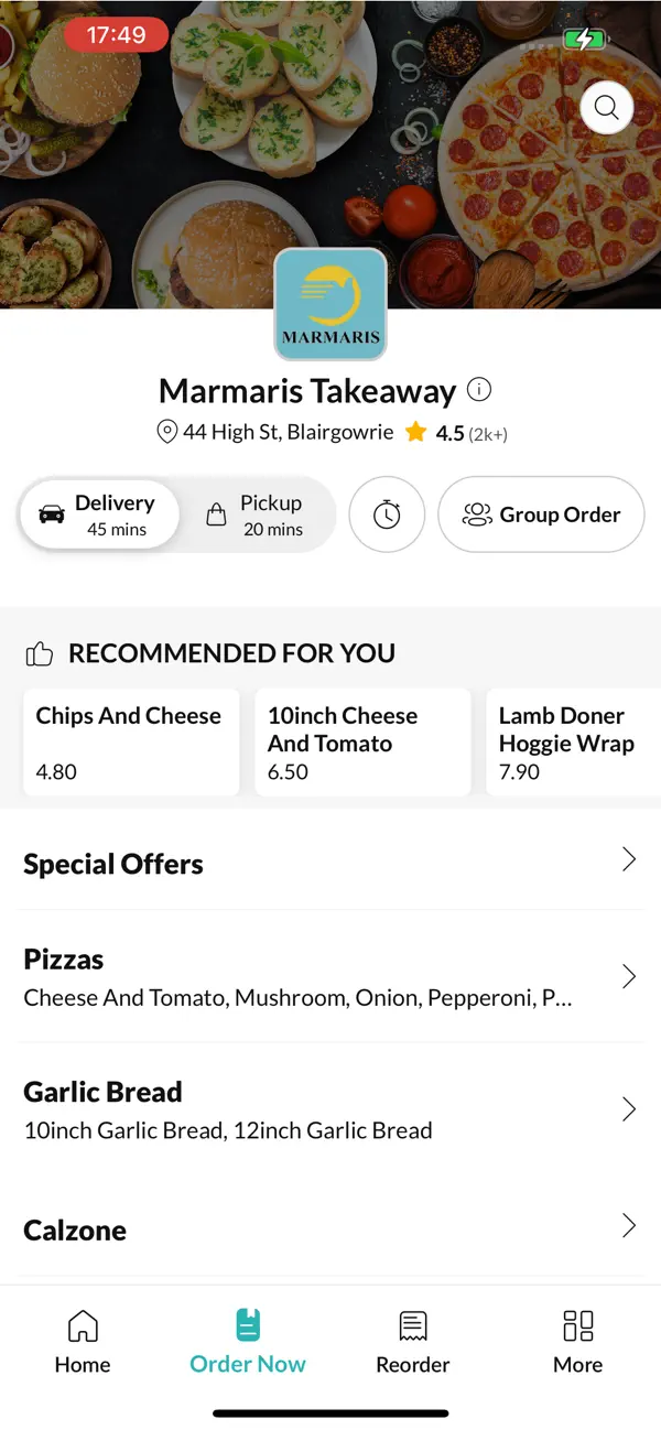 Screenshot #2 pour Marmaris Takeaway Blairgowrie