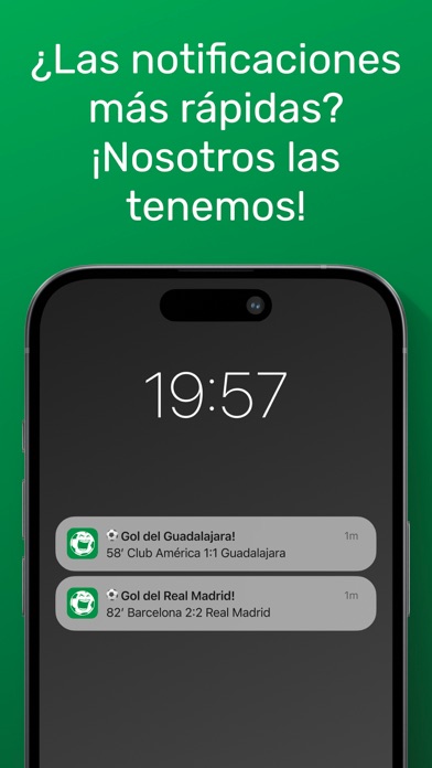 GoalAlert Resultados de Fútbol iPhone screenshot 2