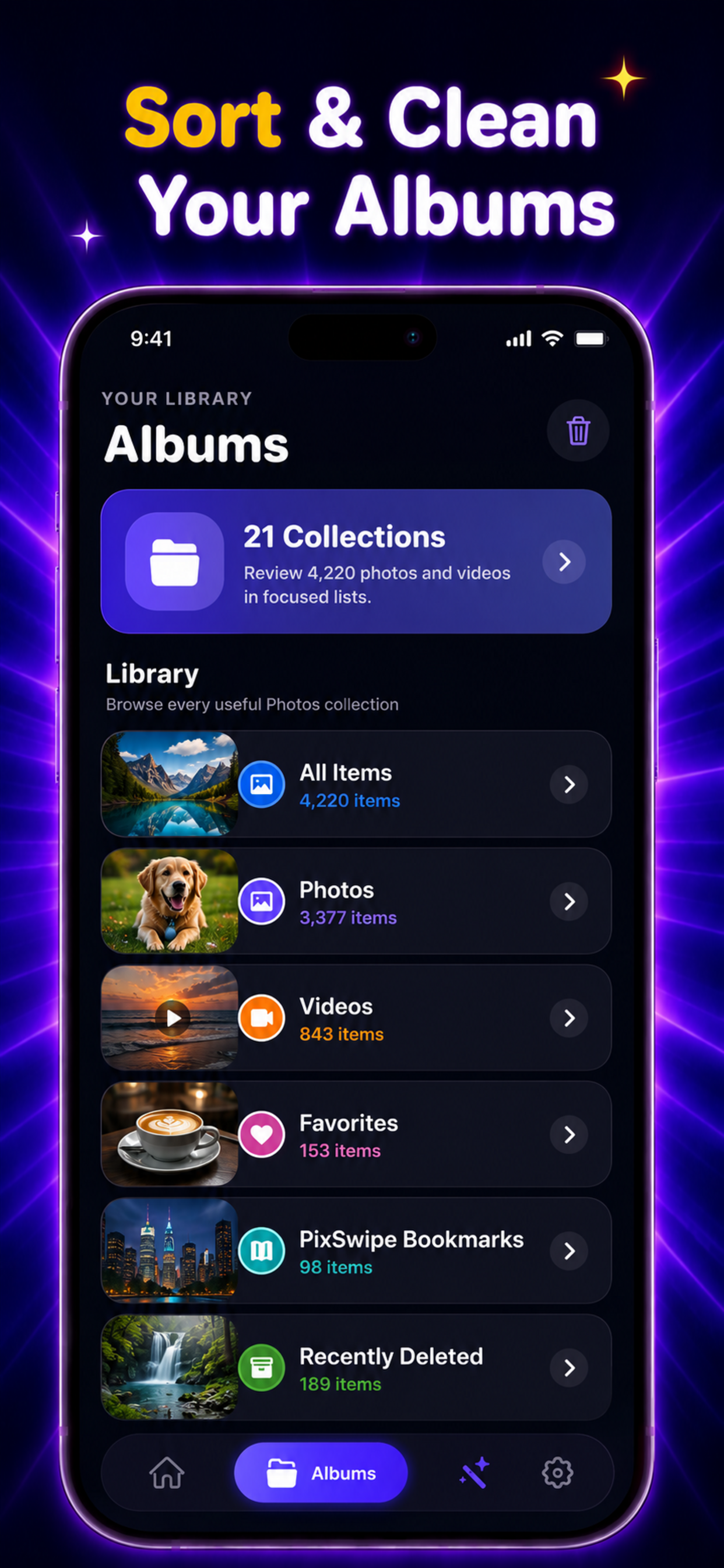 PixSwipe: Photo Delete Swipe screenshot 4