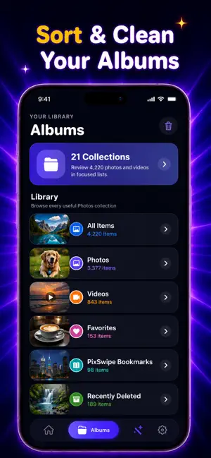 PixSwipe: Photo Delete Swipe screenshot 4