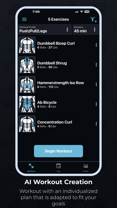 Sculpt: AI Trainer & Fitness Screenshot