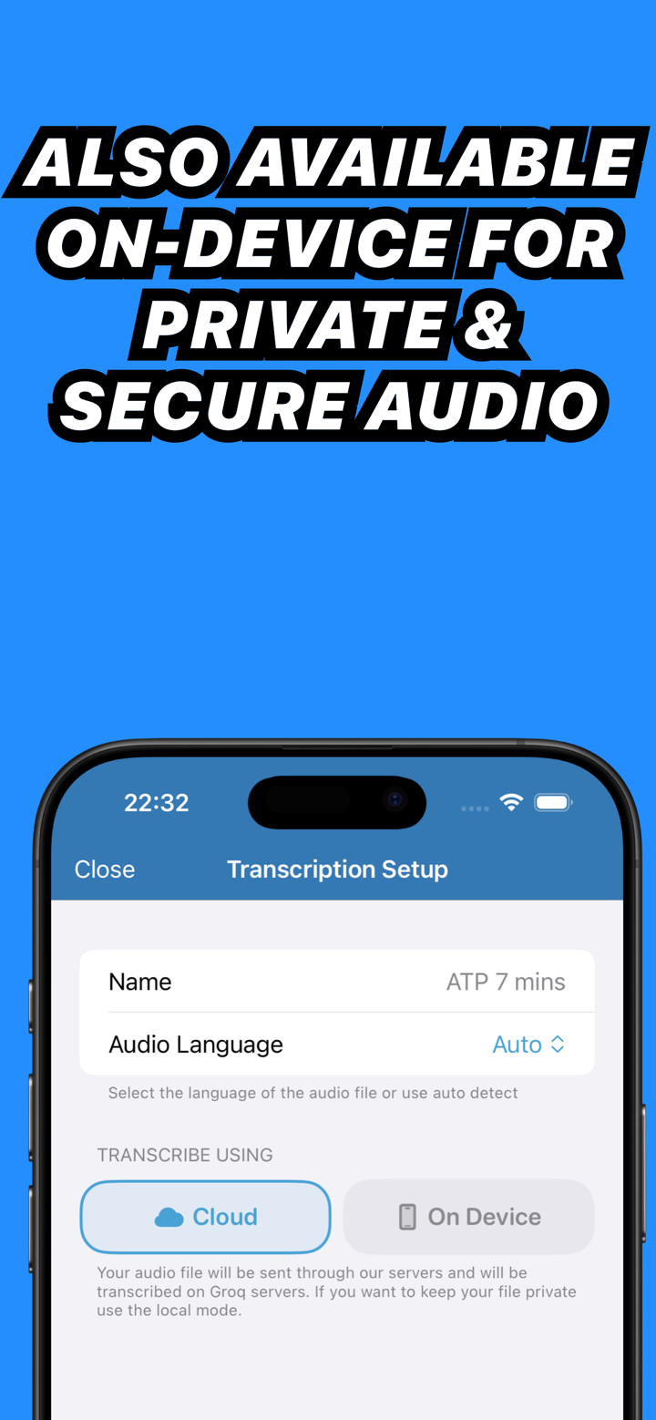Whisper Transcription screenshot 8