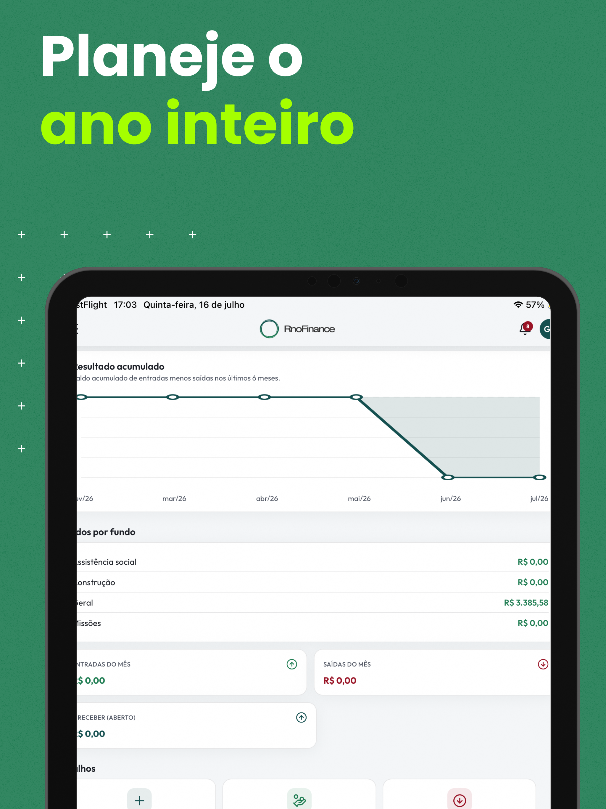 RnoFinance: Tesouraria Igreja screenshot 8