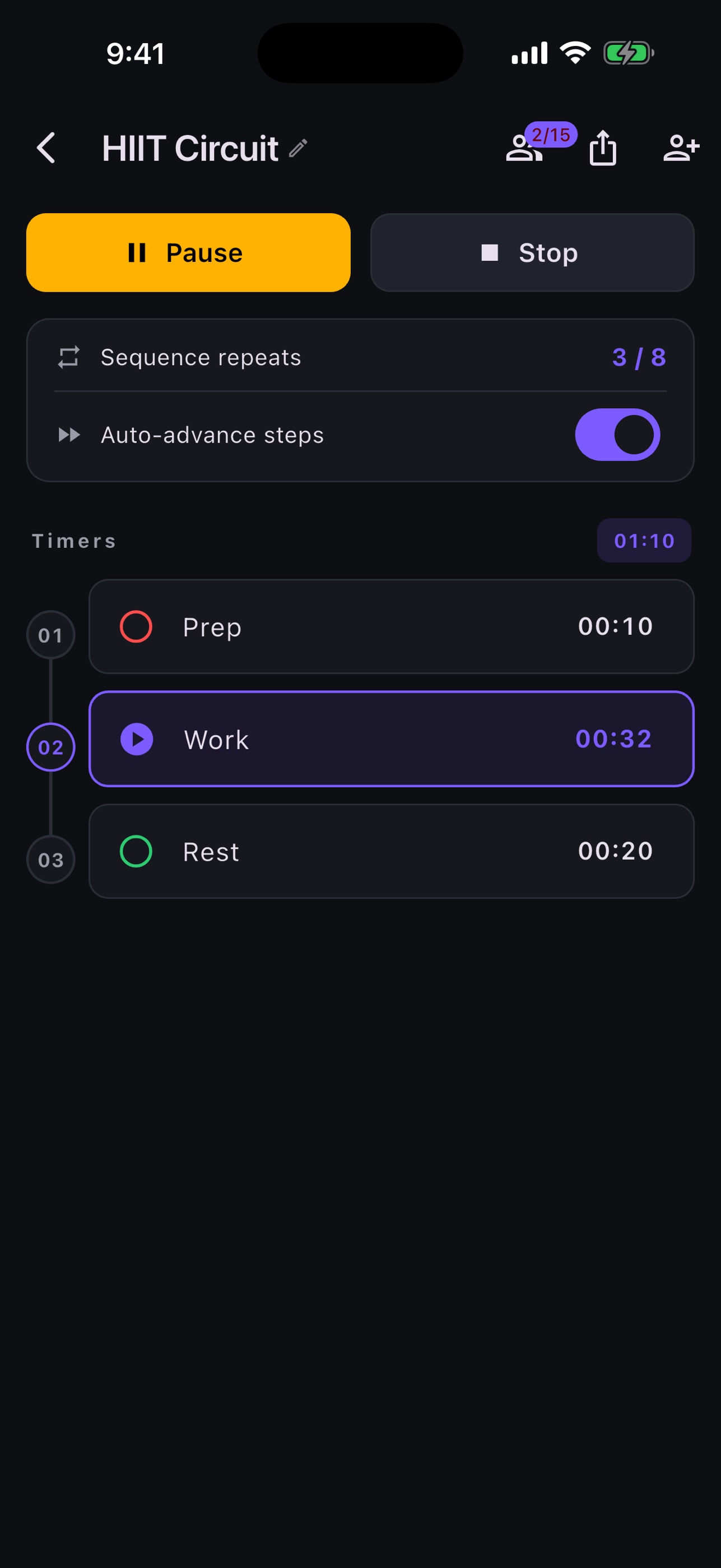 Screenshot 6 of Kairotique: Shared Timer