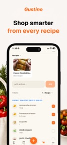 Gustino: Recipe & Meal Planner screenshot