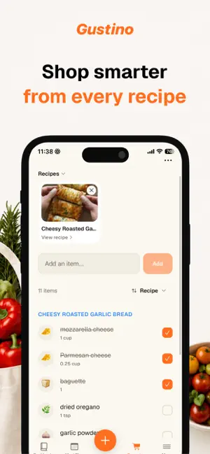 Gustino: Recipe & Meal Planner screenshot 4