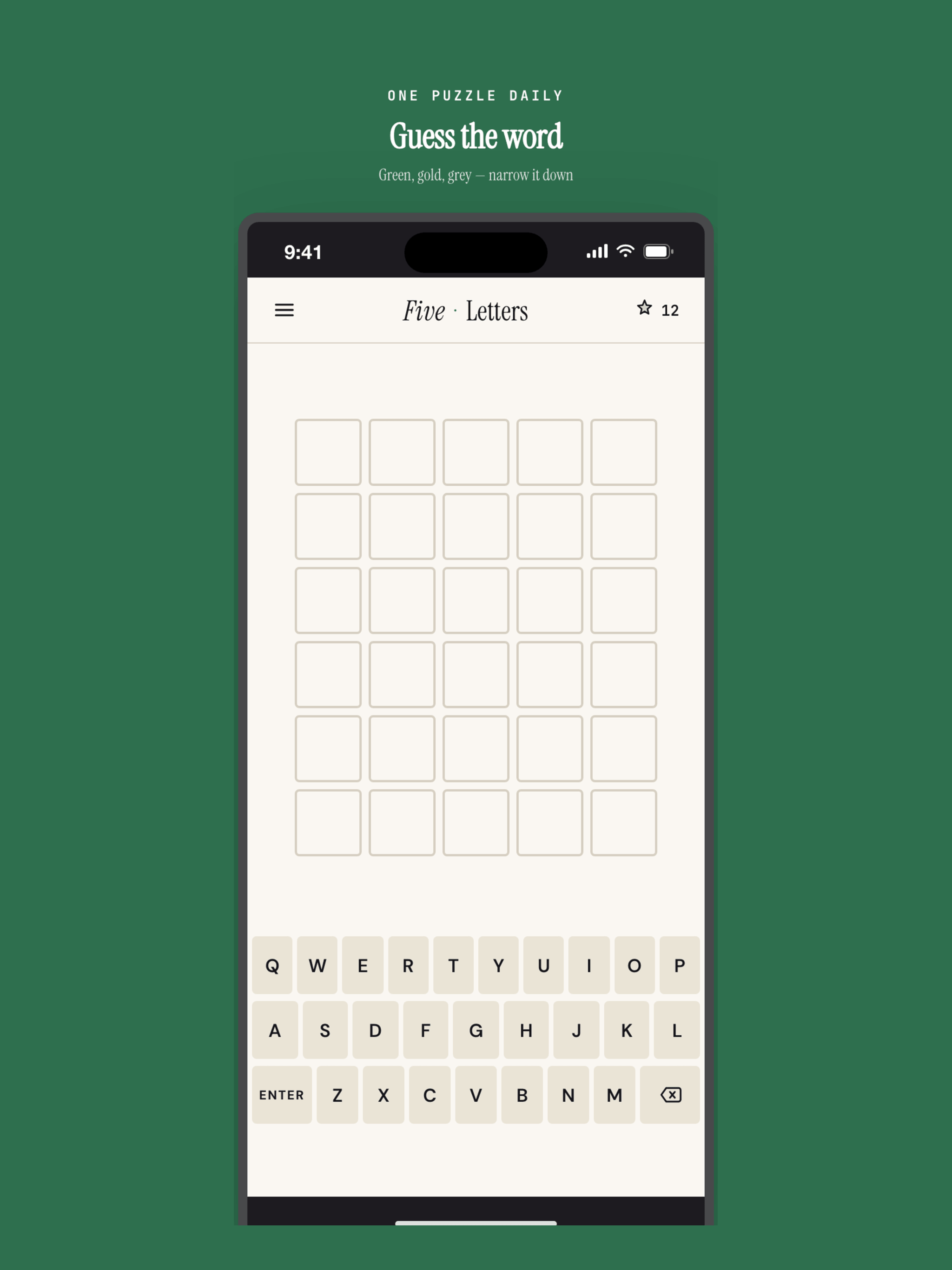 Five Letters: Word Puzzle screenshot 7