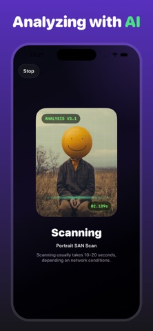 Sanity Scan - Measure Your SAN iPhone screenshot