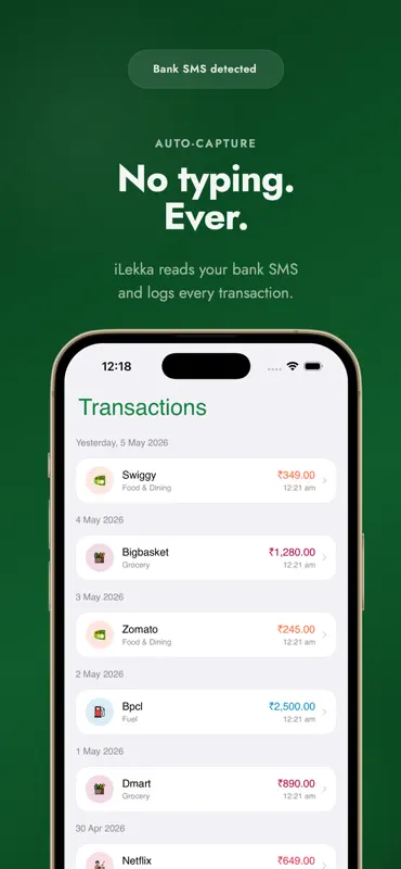 iLekka - Expense Tracker screenshot 2 of 6