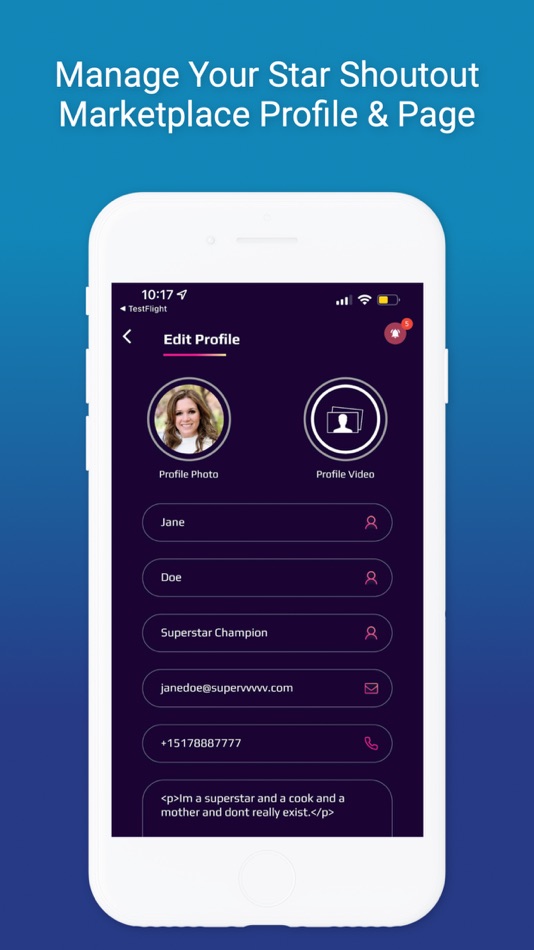 #3. Star Shoutout Studio (iOS) Podle: Star Shoutout Inc.