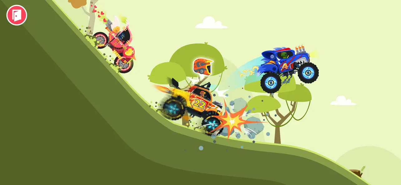 Screenshot #2 pour Course de Monster Trucks Go