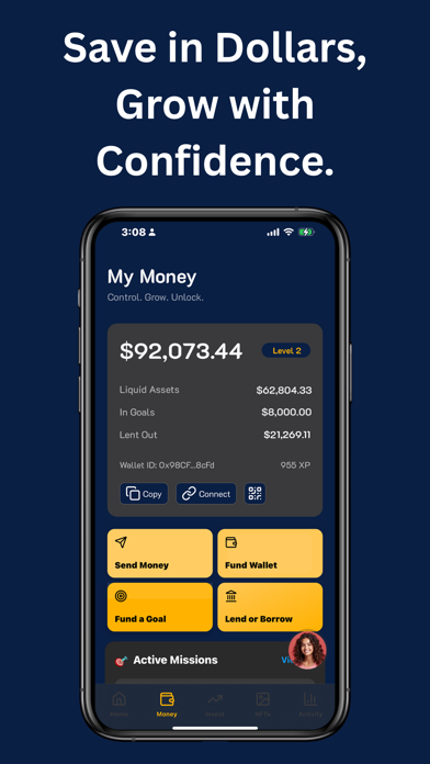 OpenFi, Web3 Finance for all. Screenshot