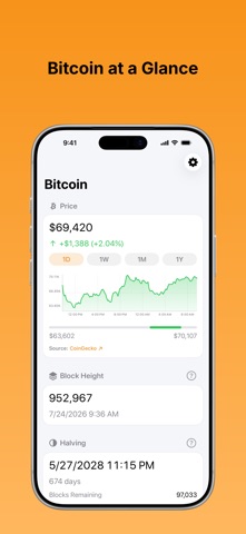 Satoshi Widgets Screenshot 1 of 6