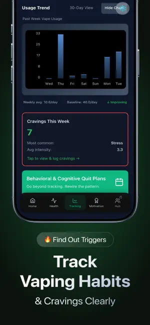 QuitVape: Quit Vaping Tracker screenshot 3