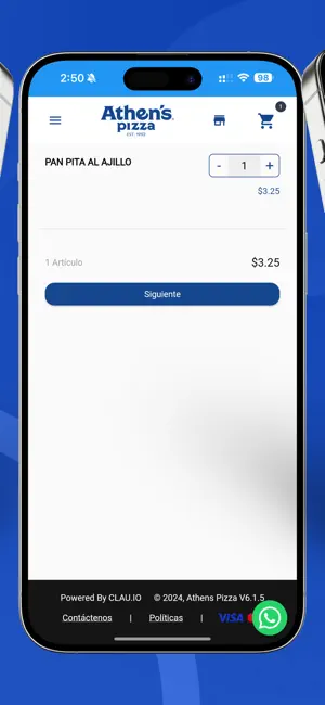 Athens Pizza screenshot 4