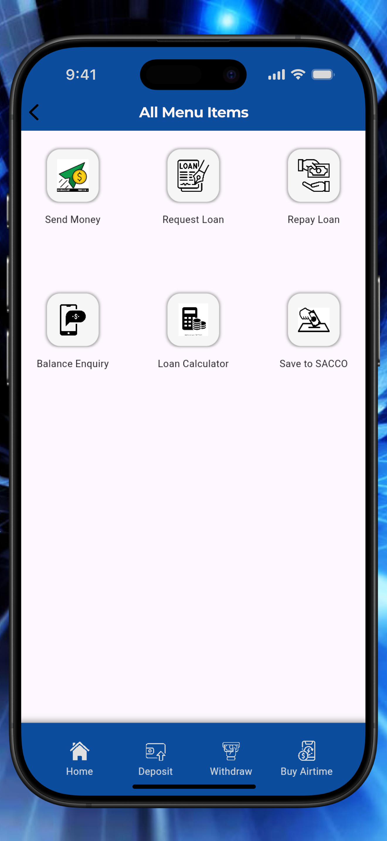 Concorde SACCO M-Banking