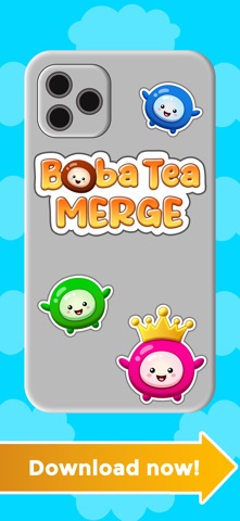 Boba Tea Merge iPhone screenshot