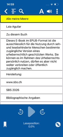 SBS Leser Plus Screenshot 8 of 10