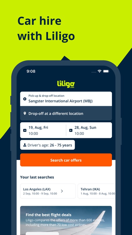 Liligo - Flight, Train & Car screenshot-5
