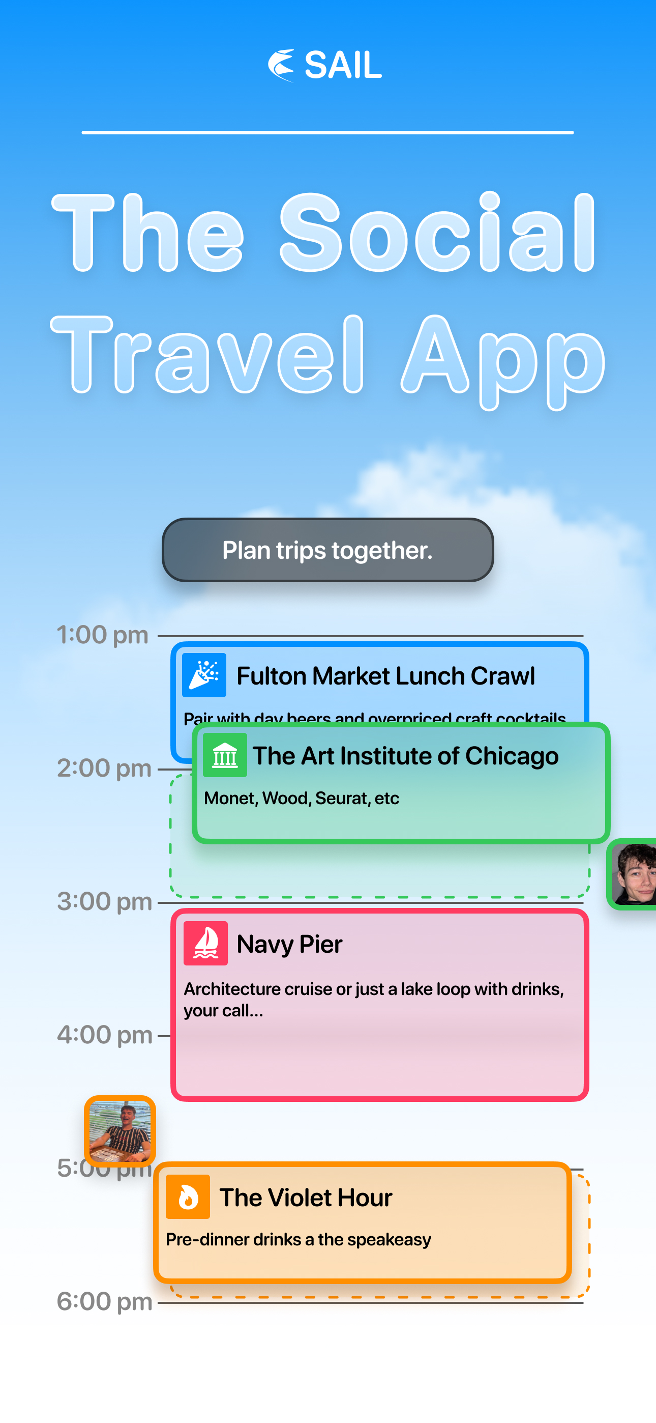 Sail Vacations: Social Travel