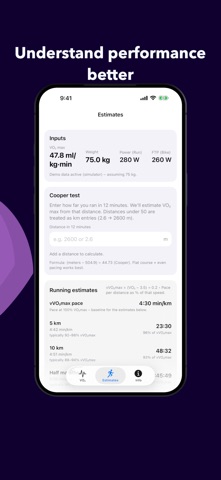 VO2 Max: Widget Notifications Screenshot 2 of 7