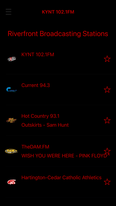 KYNT 102.1 FM &  1450 AM Screenshot