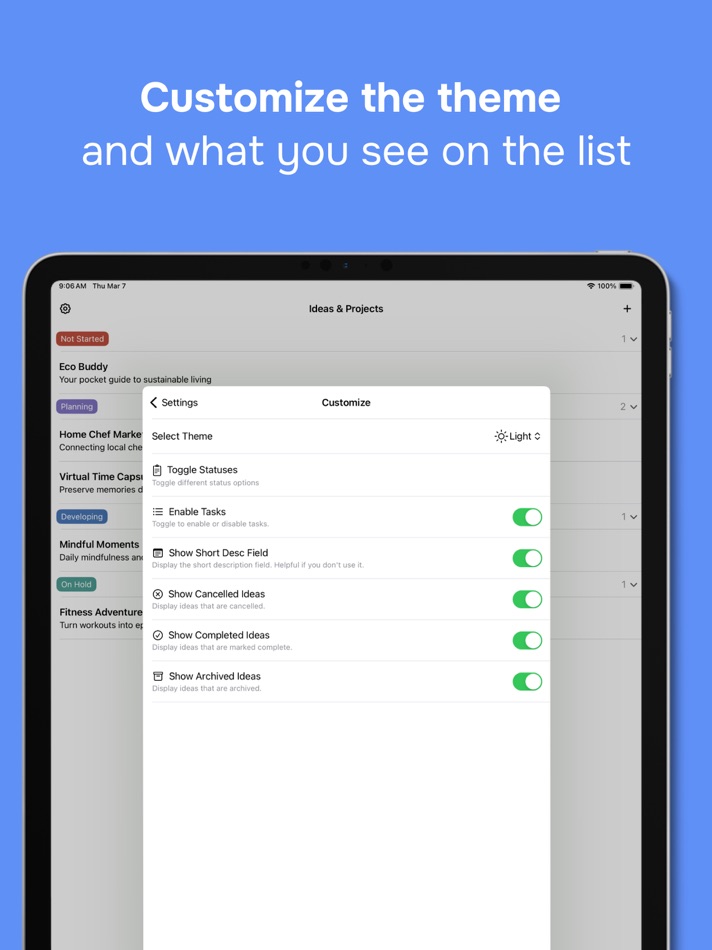 #8. Ideaful: To-do list & Notes (iOS) Podle: Odd Omens
