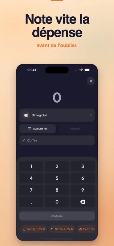 Suivi Dépenses : Savely Budget screenshot 4 of 10