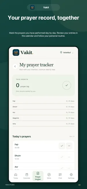 Vakit: Prayer Times & Verses screenshot 2
