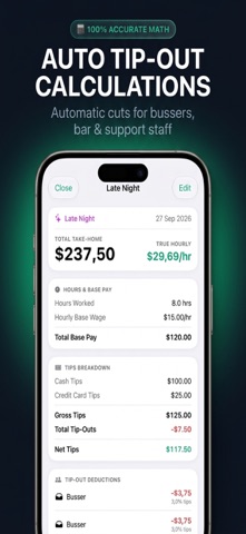 Tip Tracker: Server Income Log Screenshot 3 of 6