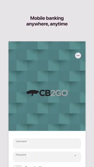 Community Bank's CB2GO screenshot 1