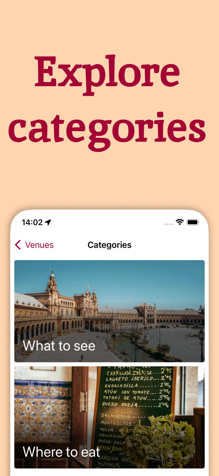 Visit Sevilla iphone screenshot 4