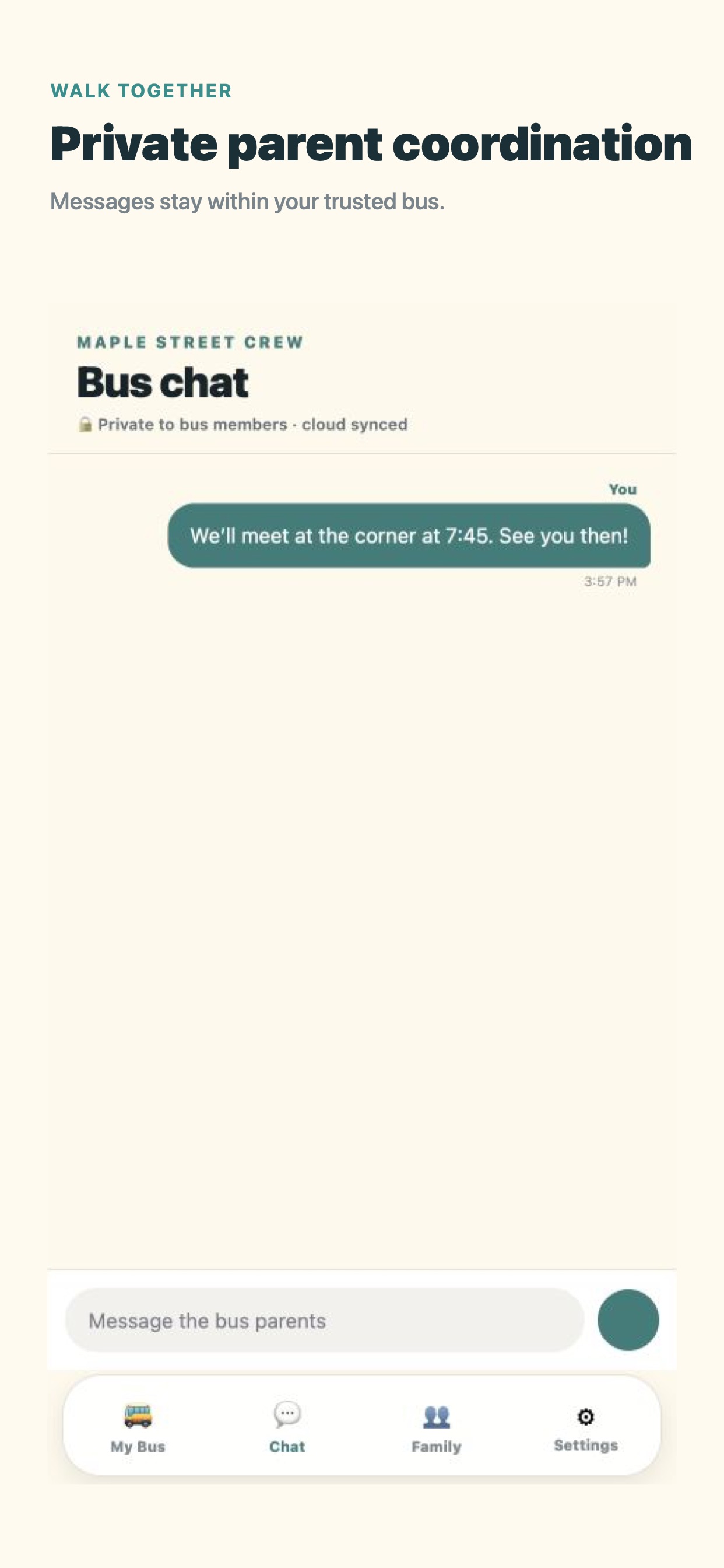 Screenshot 4 of Walking School Bus